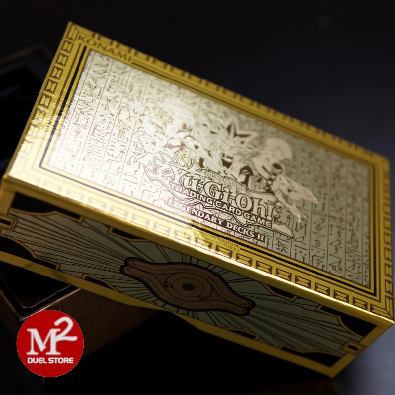 Hộp rỗng đựng bài Yugioh Legendary Decks II - Sức chứa khoảng 500 lá bài - Không bao gồm thẻ bài bên trong