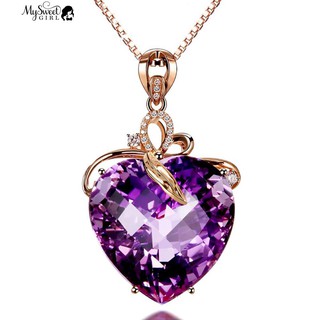 Mặt dây chuyền hình trái tim có đính đá