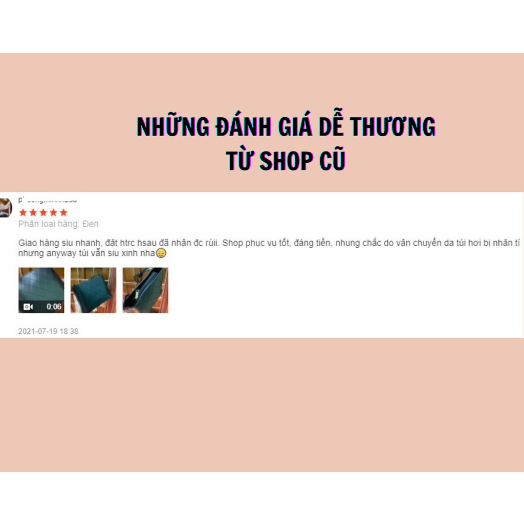 Túi Tote Da Nữ Vuông Đeo Vai Kết Cấu Lingge Hợp Thời Trang