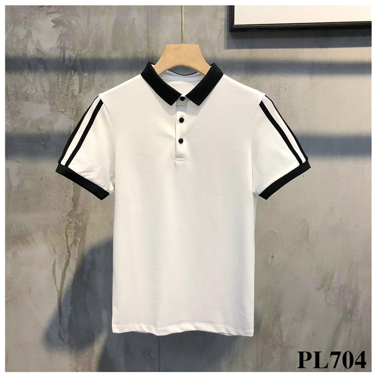 𝙎𝙐𝙔𝙀 𝙃𝙊𝙈𝙀 Áo Polo Nam Cổ Bẻ Vải Cá Sấu Cotton Mát Mẻ Phong Cách Trẻ Trung Chuẩn Form  ( PL704 )