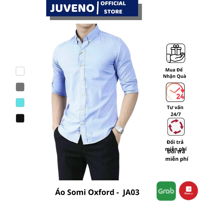 Áo Somi Nam Dài Tay, Somi Nam Oxford Slimfit, Áo Công Sở Dài Tay, Chất Đẹp, Phong Cách Lịch Sự, Trẻ Trung