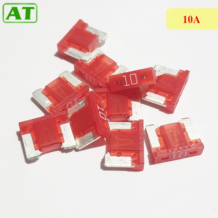 10 Cầu Chì Ô Tô Chân Cụt 7.5A 10A 15A 20A 25A 30A