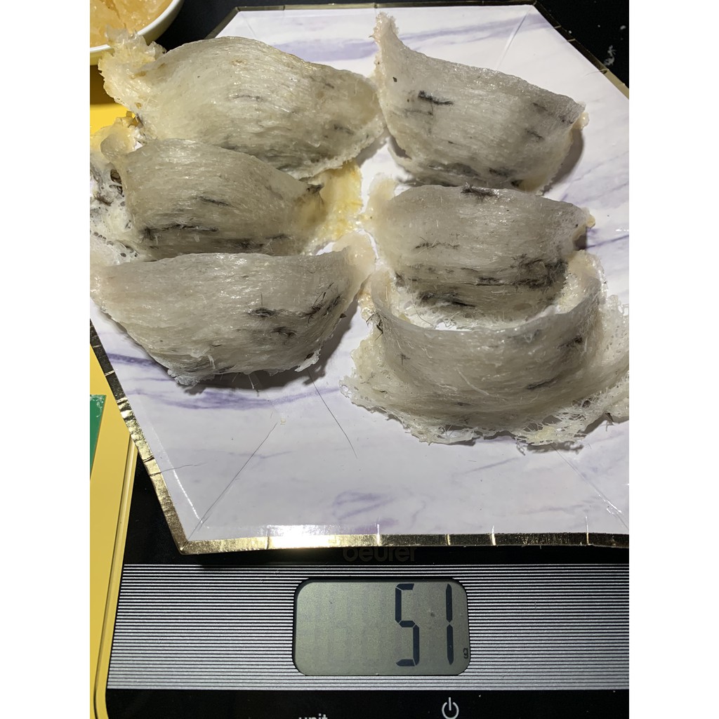 50g/100g Tổ Yến thô/ Yến Tinh Chế nhà nuôi 100% nguyên chất (Có video quay nhà Yến nhà mình)