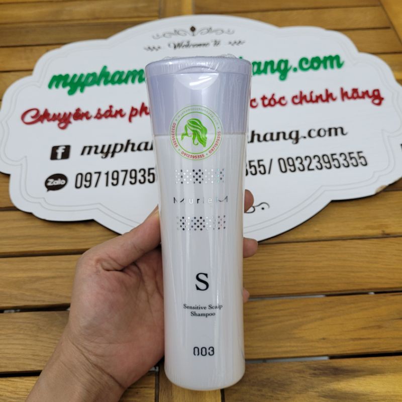 DẦU GỘI 003 MURIEM S DÀNH CHO DA ĐẦU NHẠY CẢM 250ml - 650ml