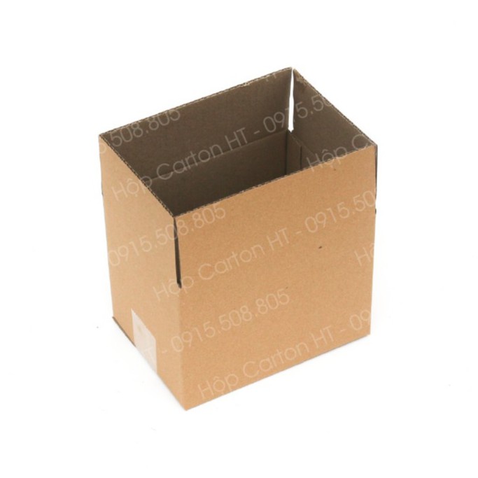 Combo 10 Hộp Carton Đóng Hàng 20x15x15 Thùng Giấy Gói Hàng COD Chất Liệu Bìa  Carton 3 Lớp - Hộp Carton HT