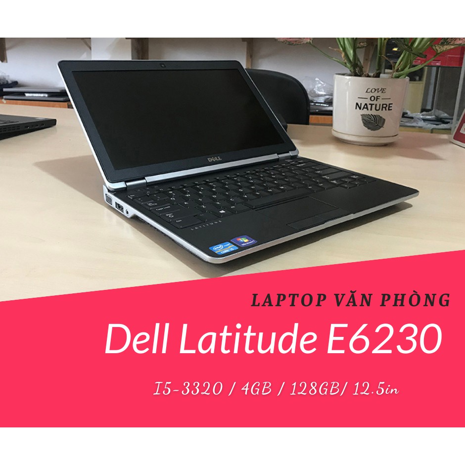 Laptop Dell Latitude E6230 I5-3320M/4GB/SSD 120G/12,5 Inch