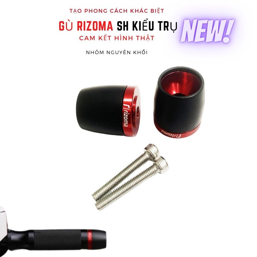 Gù Lõm Rizoma cho SH 2012-2022, SH 350i-Giá 1 Cặp