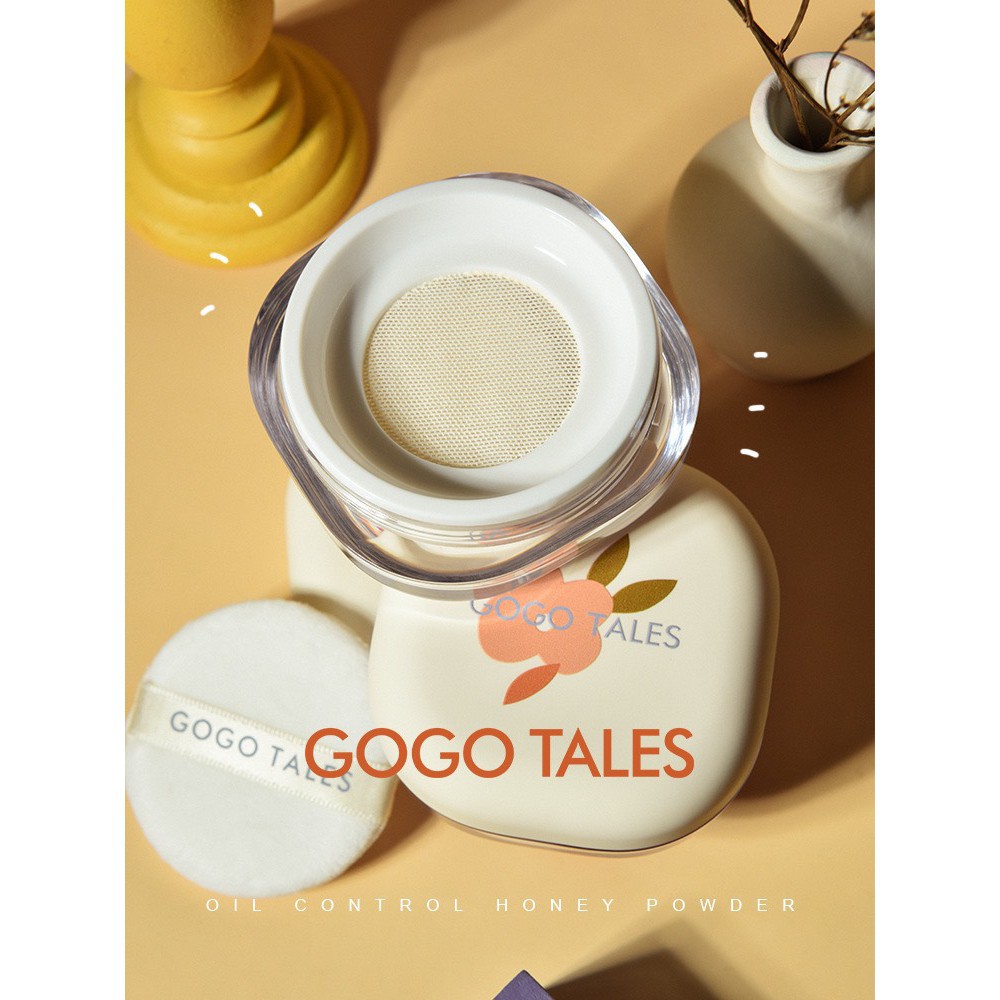 [GOGOTALES] Phấn phủ bột kiềm dầu Gogotales Oil Control Honey Powder (GT201)