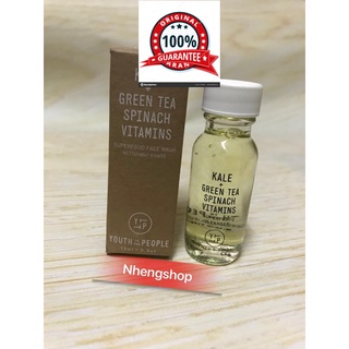 [15ml] Sữa rửa mặt Youth To The People KALE + Green Tea Spinach Vitamins