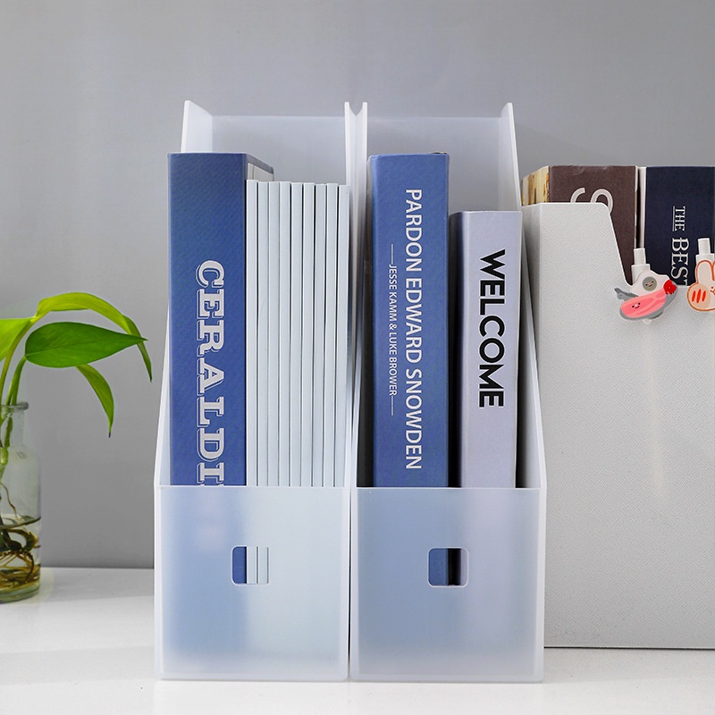Hộp Đựng Sách VAT Khay Đựng Tài Liệu Sách Văn Phòng Phẩm Decor Bàn Học Trang Trí Bàn Học 10*24*27cm