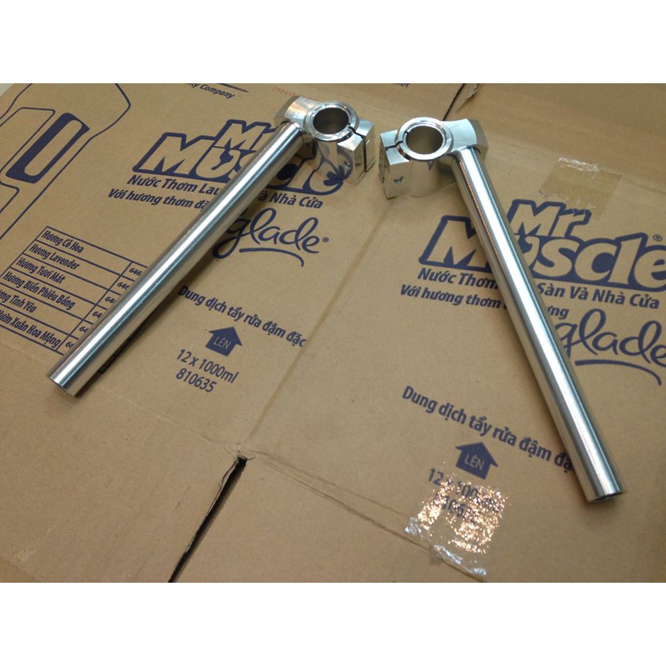Ghi đông clip-on độ cafe racer