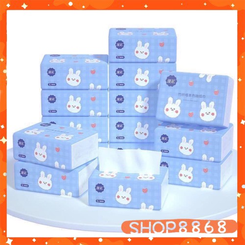 Giấy ăn con thỏ cute bich , giấy dai bền đẹp  ( 1 gói ) -shop8868