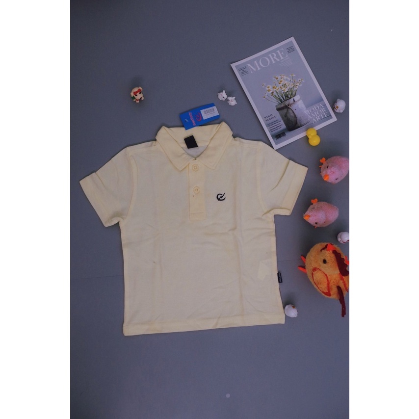 Combo 2 áo polo bé trai bé gái DANTONY  13-30kg, áo phông có cổ bé trai đi học đi chơi