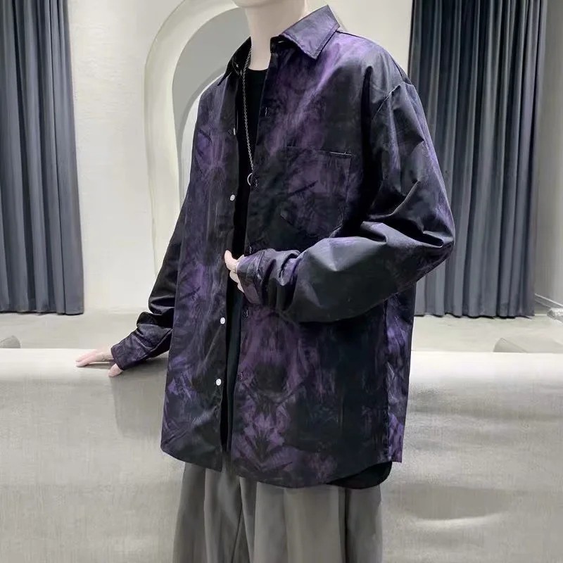 Áo Sơ Mi Nam Dài Tay Cổ Bẻ Thời Trang Hàn Quốc