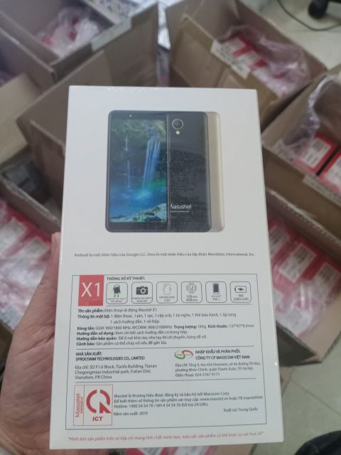 Điện thoại Masstel X1, hàng chính hãng, bảo hành 12 tháng toàn quốc