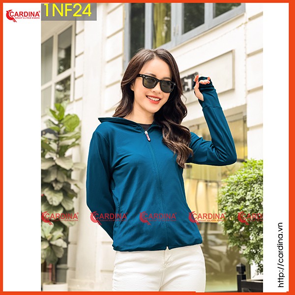 Áo Chống Nắng Nữ CARDINA Chống Tia UV 2 Lớp Chất Thun Lạnh Cao Cấp Chính Hãng Hàng Hè 2021 | BigBuy360 - bigbuy360.vn