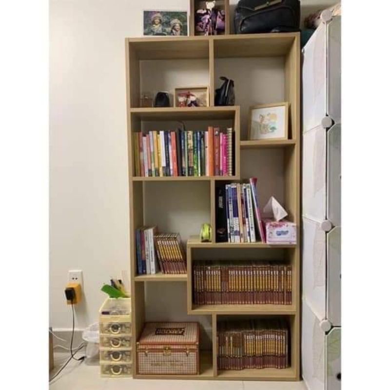 XẢ KHO KỆ CHỮ U 5 TẦNG SIÊU CHẮC CHẮN GỖ MDF CHỐNG ẨM CAO CẤP