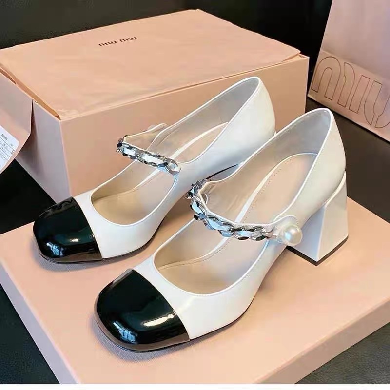 GIÀY MIUMIU QUAI XÍCH 7p