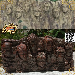 1604 Mô hình tượng đài Hokage làng lá hoạt hình Naruto