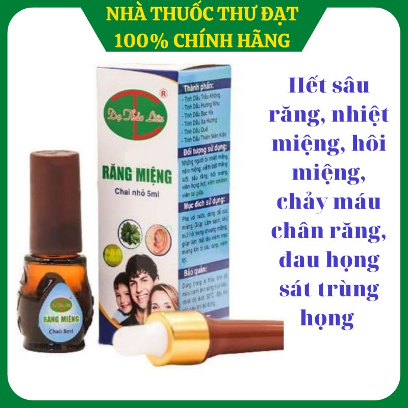 Tinh Dầu Răng miệng Dạ Thảo Liên ( Lọ 5 ml)