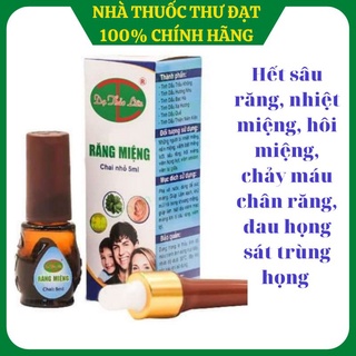 Tinh dầu răng miệng dạ thảo liên