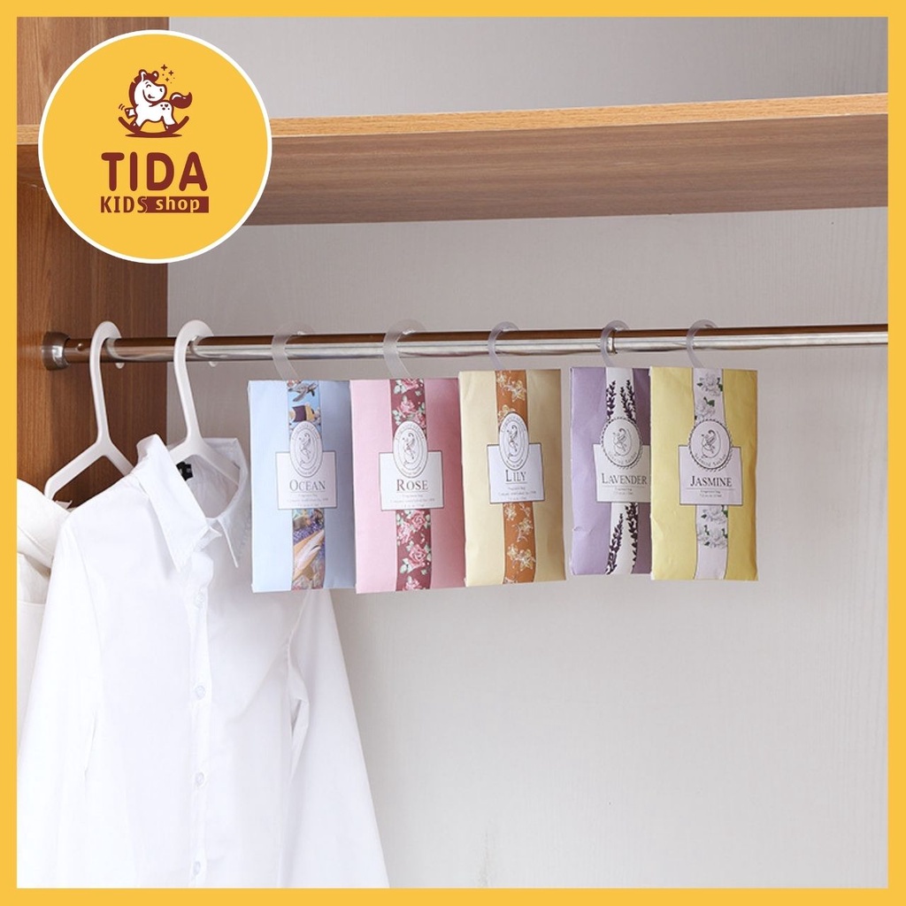 Túi Thơm ⚡ HOT TREND ⚡ Treo Tủ Quần Áo Hương Dịu, Đồ Gia Dụng TiDa Kids Shop