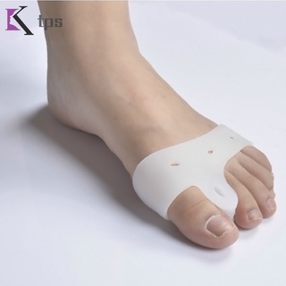 Set 2 miếng silicone tách ngón chân cái giảm đau TPS