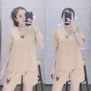 BỘ THUN ĐÙI MẶC NHÀ XINH DB119