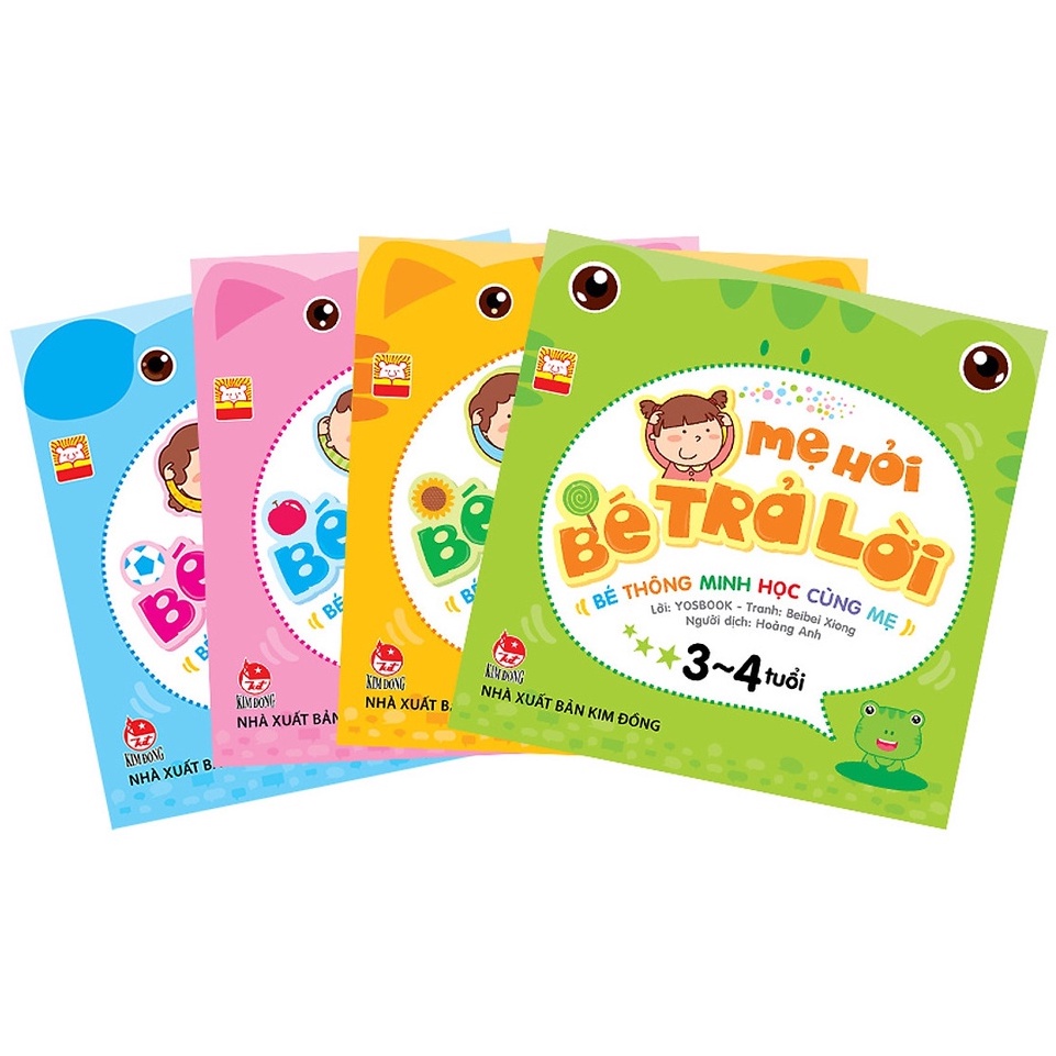 Sách - Combo Mẹ Hỏi Bé Trả Lời (4 Cuốn)