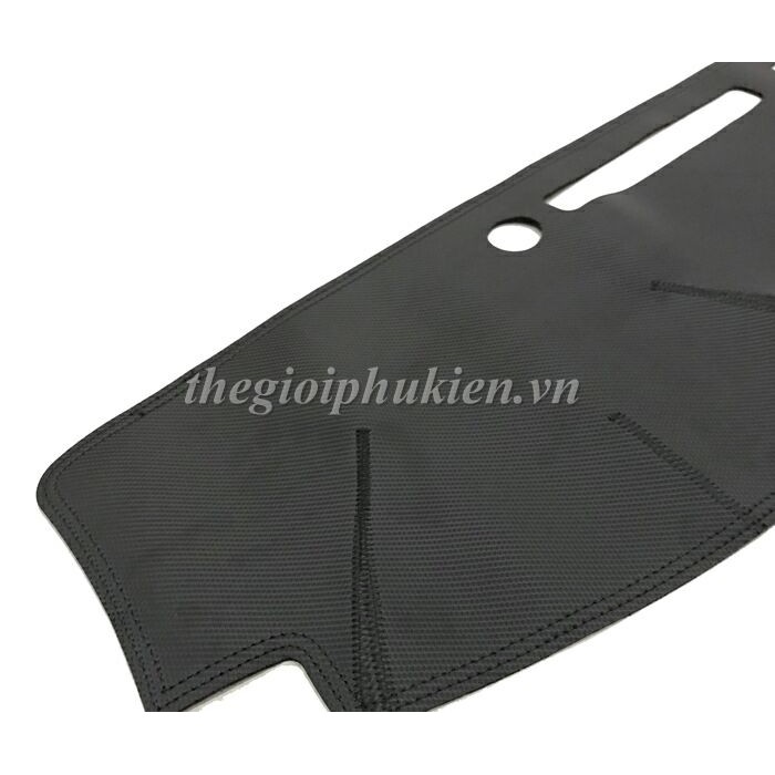 Thảm da Taplo Toyota Fortuner 2009-2015- vân Carbon(hàng cao cấp)