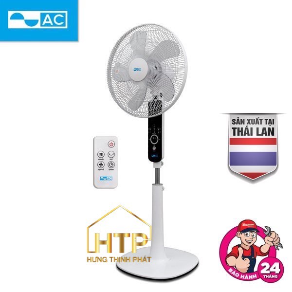 Quạt đứng AC ASF02A165 [BH 24 THÁNG - CHÍNH HÃNG] Made in Thailand, công suất 55W, remote điều khiển