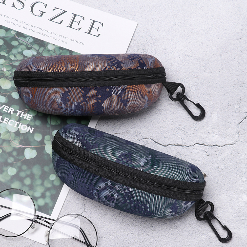 Hộp Đựng Mắt Kính Họa Tiết Rằn Ri Thời Trang