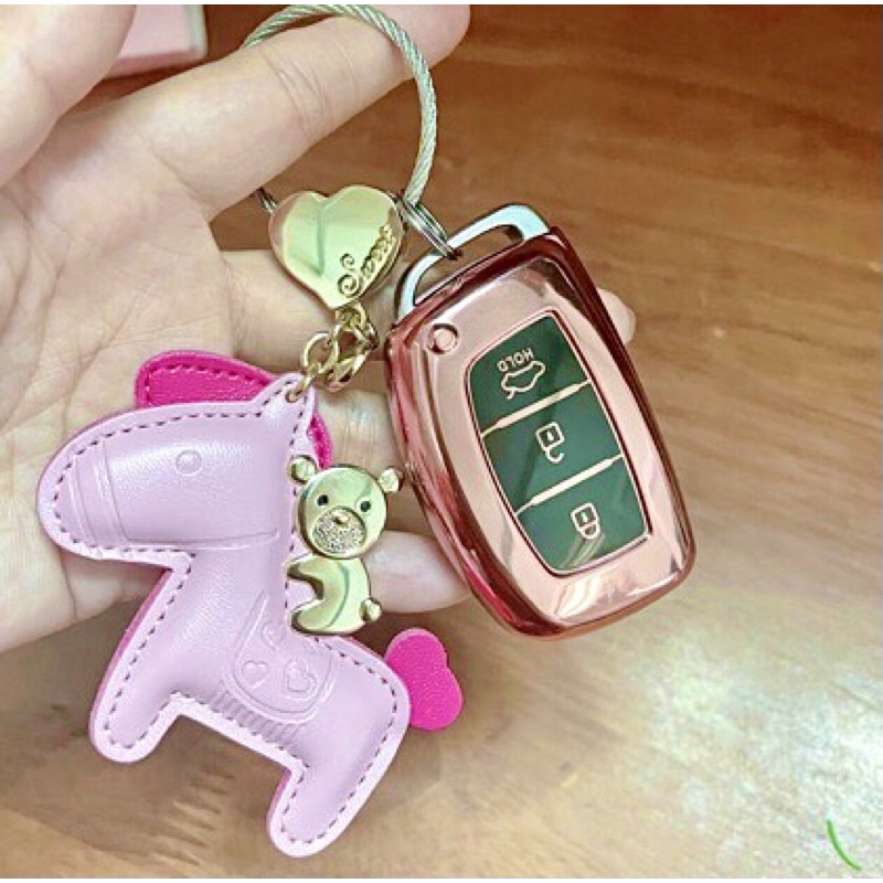 BAO CHÌA KHOÁ Ô TÔ CHO XE Hyundai i10, Tucson, Elentra(chìa thông minh_chìa cơ gập)