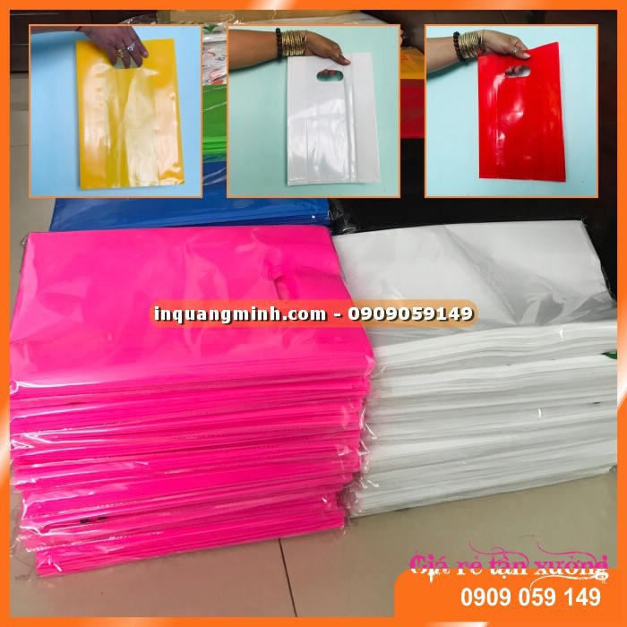 Bọc xốp ni lông PE bóng dẽo gói hàng, Túi xốp đựng sản phẩm thời trang, dày dép, quần áo, mỹ phẩm, quà bao đẹp