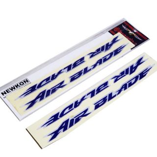 CẶP CHỮ AIR BLADE PHẢN QUANG CHO XE MÁY