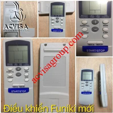 Điều Khiển Điều Hòa Funiki Mới