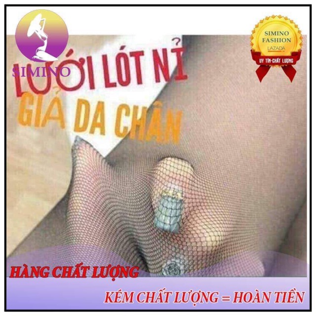 (Hàng hót 2019) QUẦN TẤT NHẬT 3d lưới