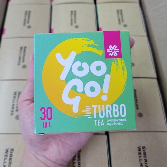 Trà Yoo go Turbo Tea Body T Siberian Health mẫu mới