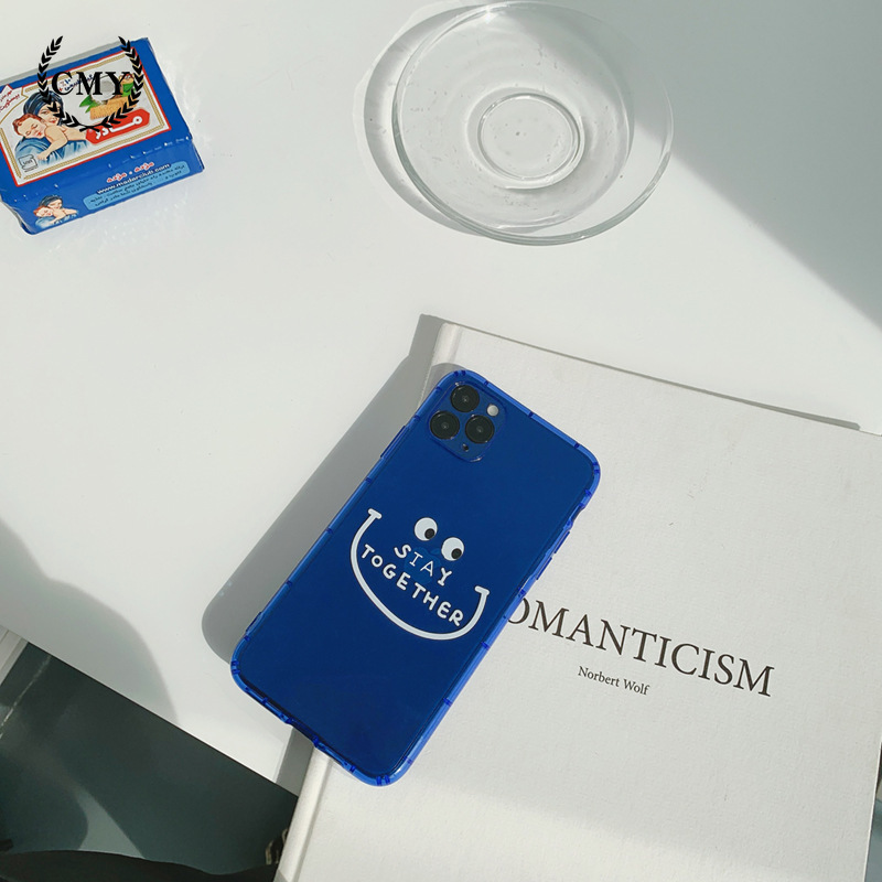 Ốp điện thoại in mặt cười màu dạ quang cho iPhone11/11Pro 11pro Max X XR XS XS MAX 7 8 plus SE | BigBuy360 - bigbuy360.vn