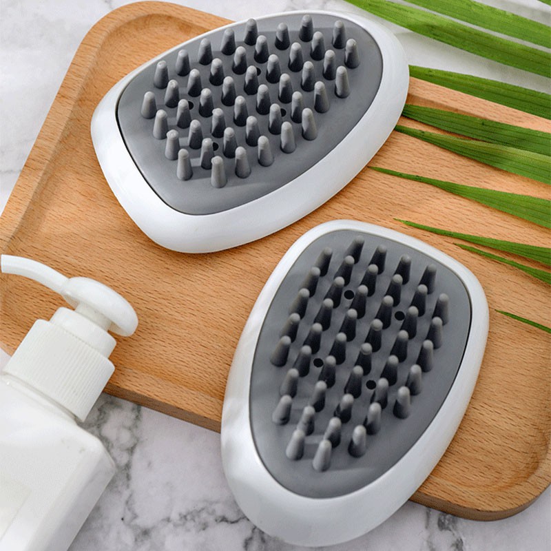 Lược, bàn chải Gội Đầu Massage Silicon, sạch gàu