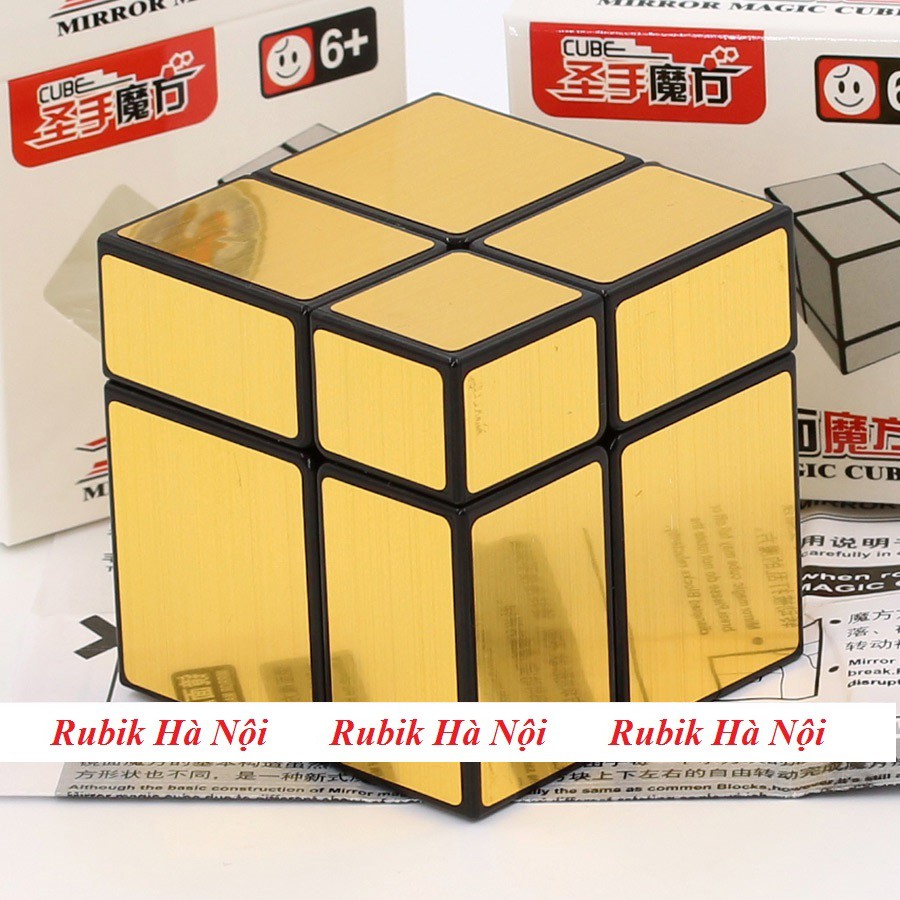 Rubik Mirror 2x2x2 ShengShou Vàng/Bạc