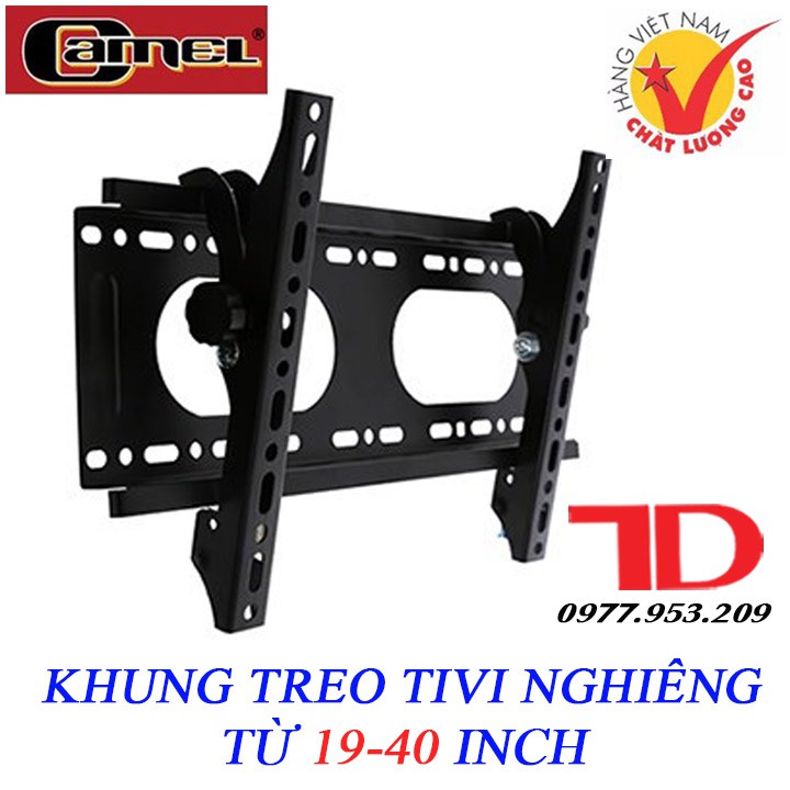 Khung treo TIVI cao cấp nghiêng từ 19-40 inch CM N40