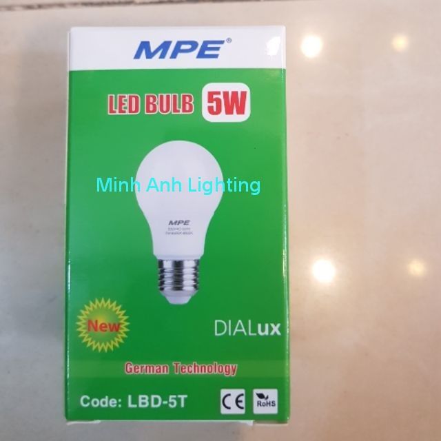 10 Bóng LED Bulb 5W MPE