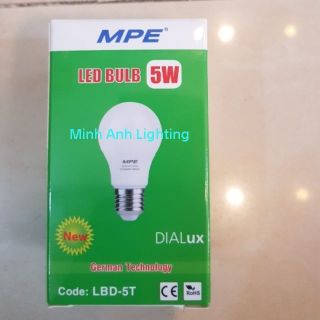 10 bóng led bulb 5w mpe