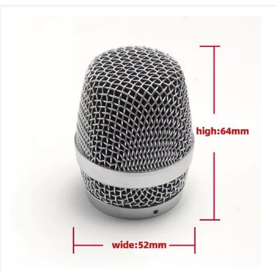 Chụp micro đa năng mạ INOX chống gỉ sét , dùng cho các dòng micro shure,ugx,BTE,KTV....các dòng micro phổ thông khác