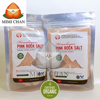 Giảm Giá Sốc Combo 1kg Muối Hồng Himalayan Dạng Hạt Nhuyễn, Mịn 2 Gói 500gr Hàng Chuẩn Công Ty