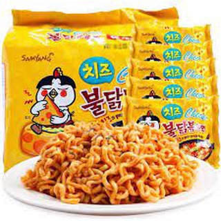 Mì khô gà cay Samyang vị Phô Mai gói 140GR Hàn quốc