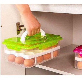 Hộp đựng trứng 2 tầng 24 quả