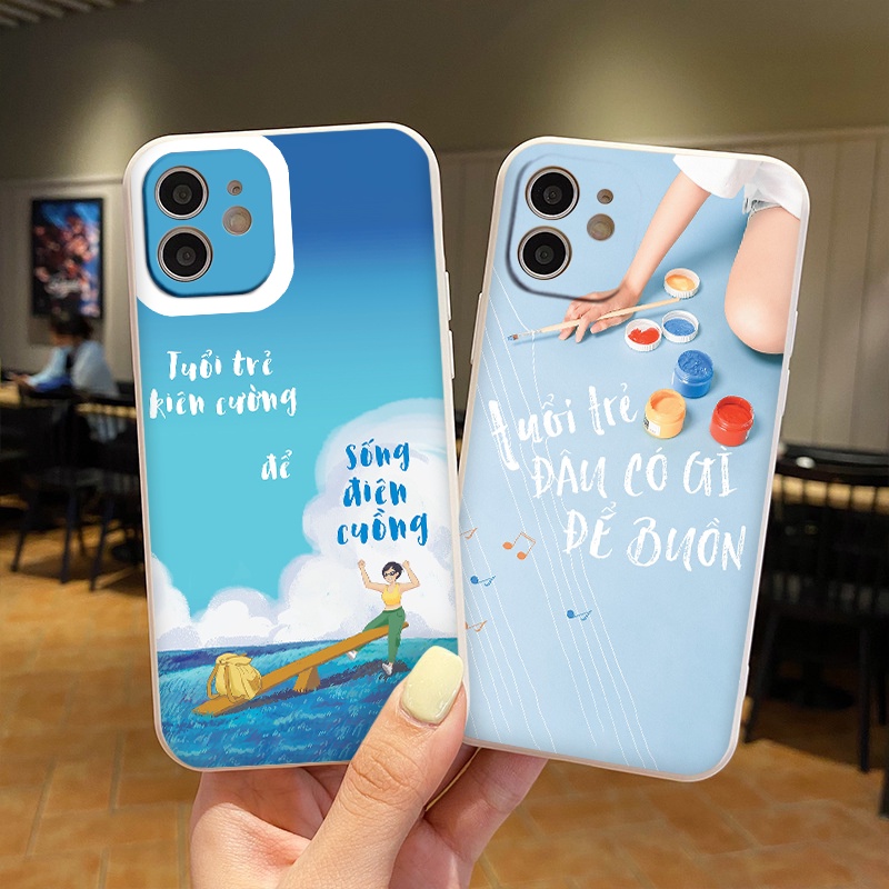 Ốp lưng iPhone 11 tuổi trẻ dành cho iP 6/6plus/7/Xsmax/11 đến 13 promax
