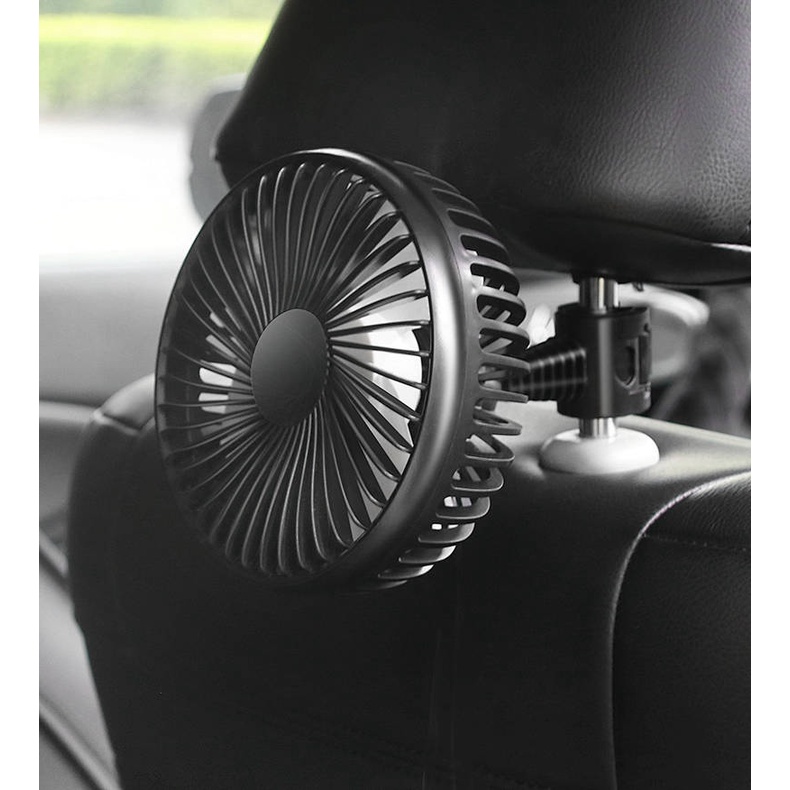 Quạt làm mát hai đầu 24v12v gắn lưng ghế sau xe hơi / xe tải